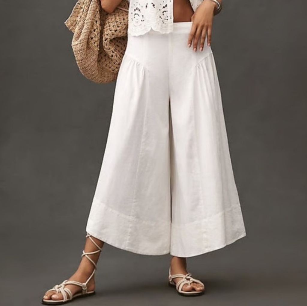 Nwt Anthro Culottes Pants